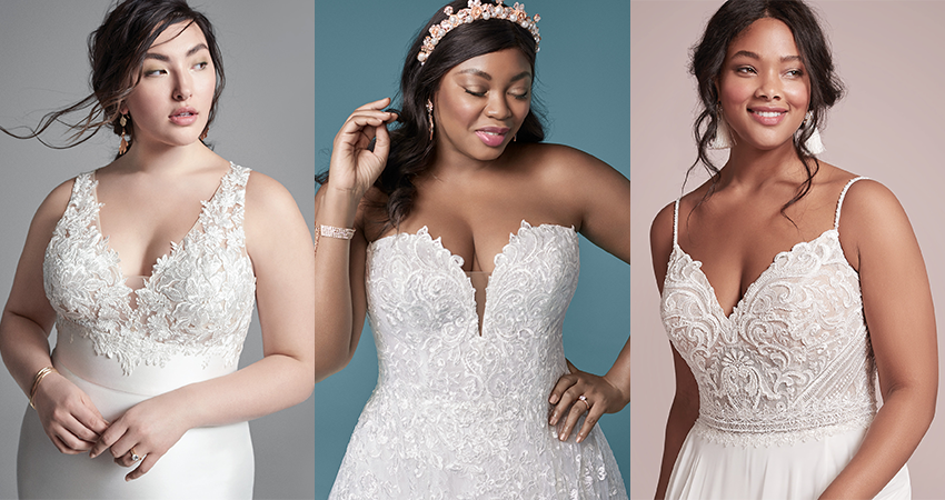 Flattering Wedding Dresses for a Plus Size Bride