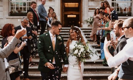 A Bride in a Made With Love Dress and Her Cool, Contemporary, Hackney Wedding