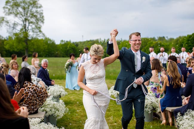 Intimate Farm Wedding in Massachusetts