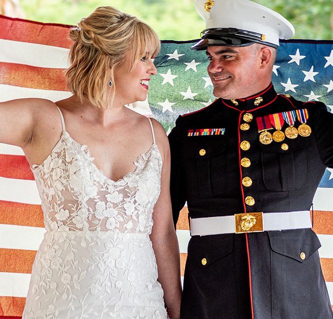 Patriotic Wedding Inspiration Shoot | BridalGuide