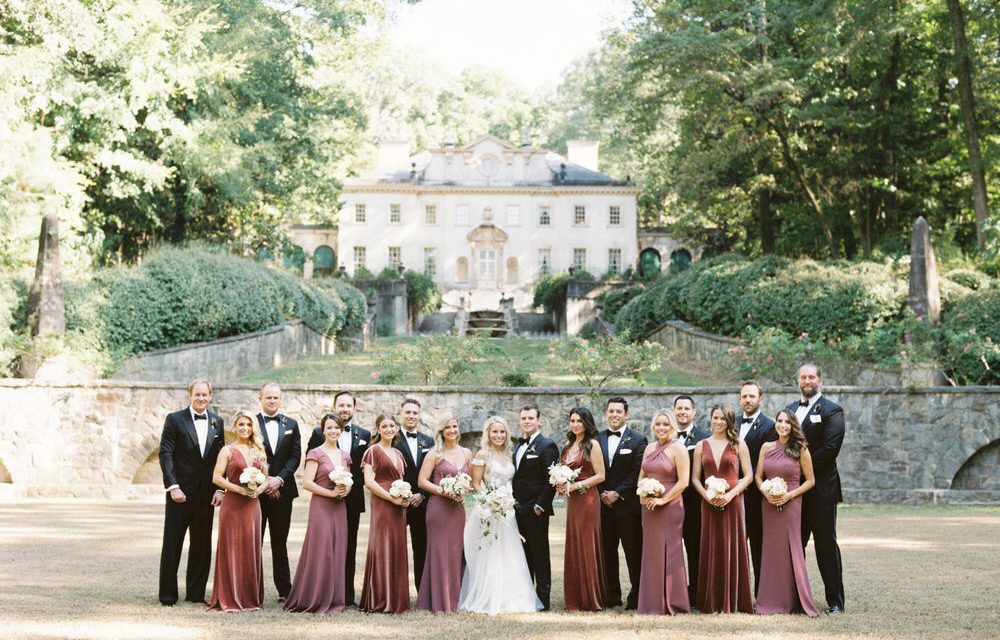 A Jazz-Age Inspired Wedding At Atlanta’s Swan House ⋆ Ruffled